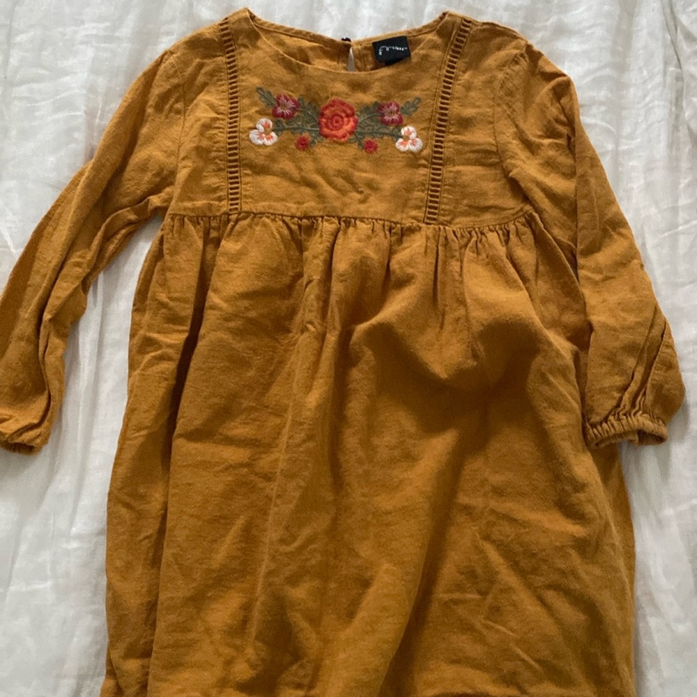 Mustard dress